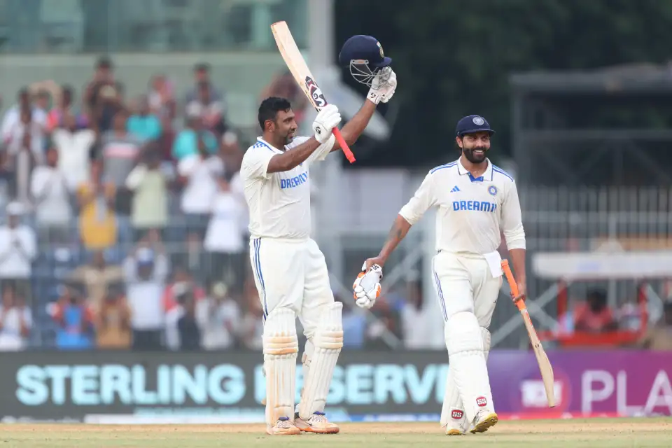 RAVI CHANDRAN ASHWIN AND RAVINDRA JADEJA