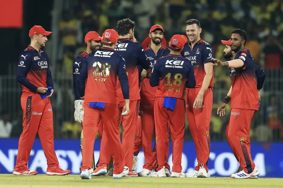 RCB's 50-Run Win Over CSK Breaks 17-year jinx .