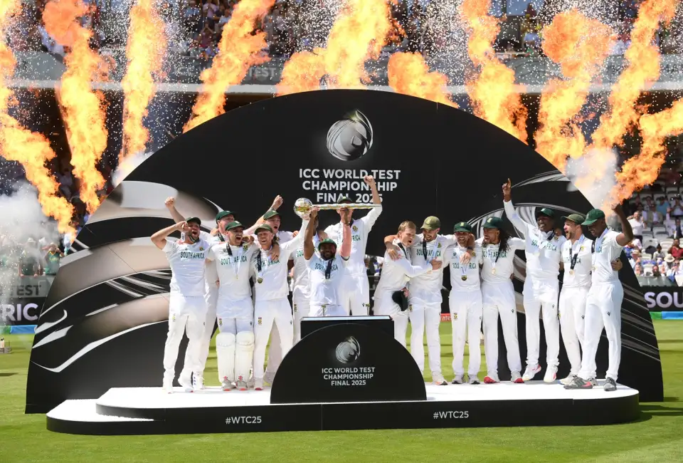 South Africa Secured 1st ICC Title in 27 Years with Epic Victory Over Australia in WTC Final .