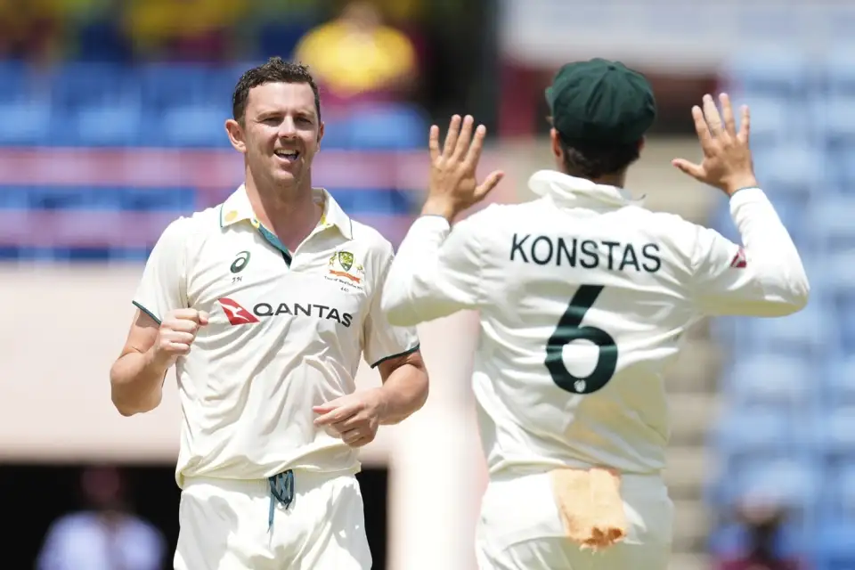 AUSTRALIA WON 2ND TEST AGAINST WEST INDIES