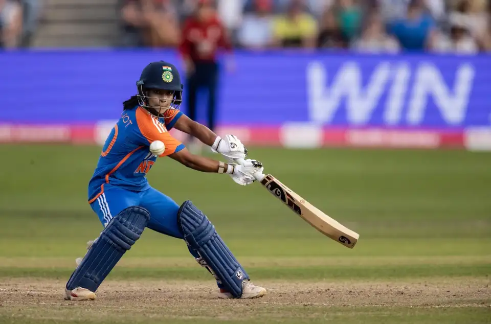 Rodrigues and Amanjot's Solid Performance Helped India To Take Lead 2-0 in T20I Series Against England .