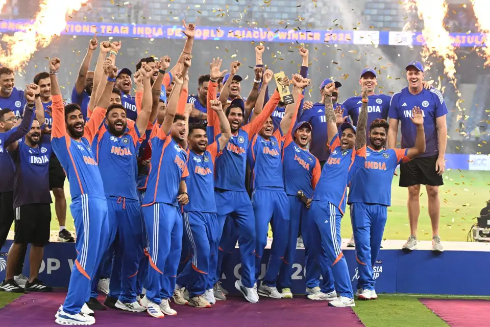India Thrashed Pakistan 3 Times to Claim Asia Cup Trophy 2025 .