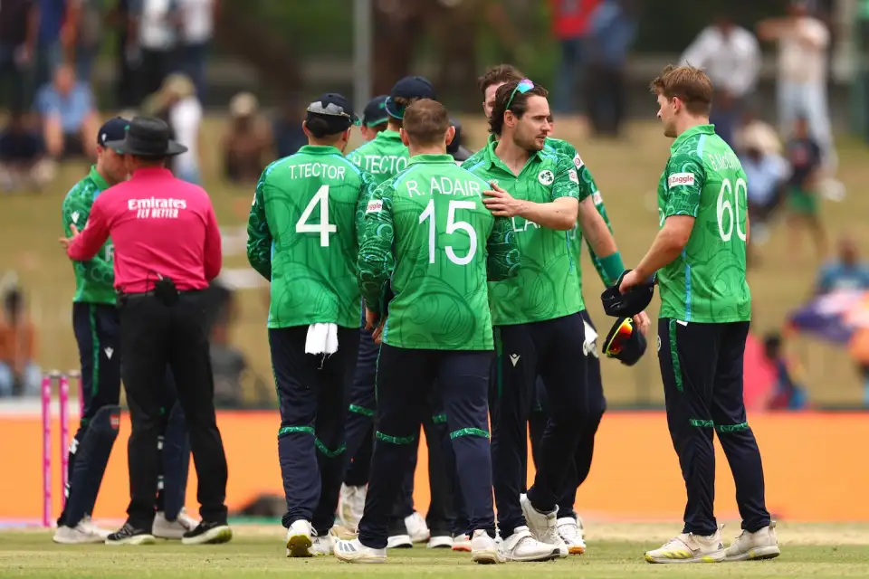 IRE Vs OMAN , 22nd Match , Group B , ICC Men's T20 World Cup 2026 : Captain Tucker's Knock Sealed A Massive Win For Ireland .