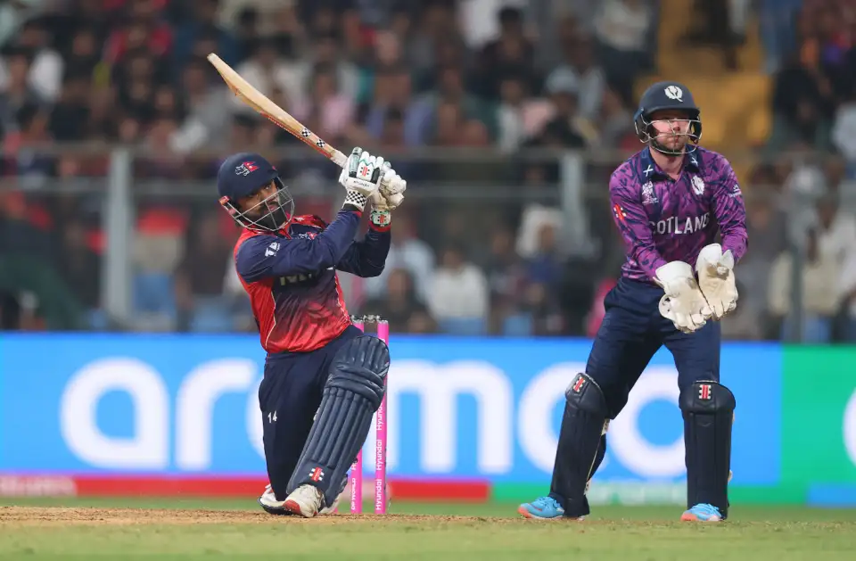 Nepal Pulled Their First Win In This T20 World Cup Tournament .