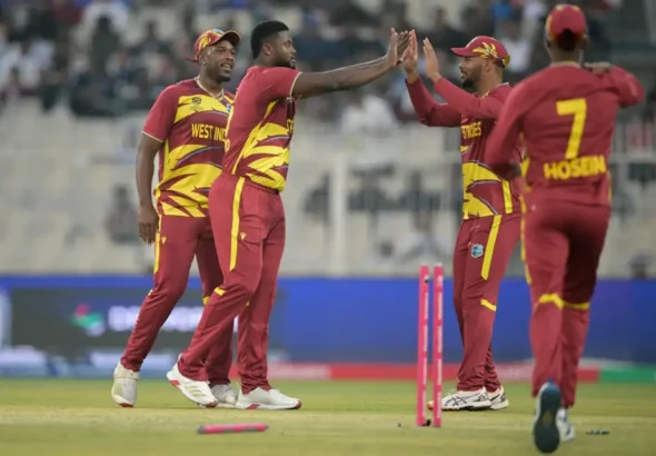 WI Vs SCO , 2nd MATCH, GROUP C , ICC Men's T20 WORLD CUP 2026 : West Indies Claimed A Big Win Against Scotland With Shepherd's Hat-trick .
