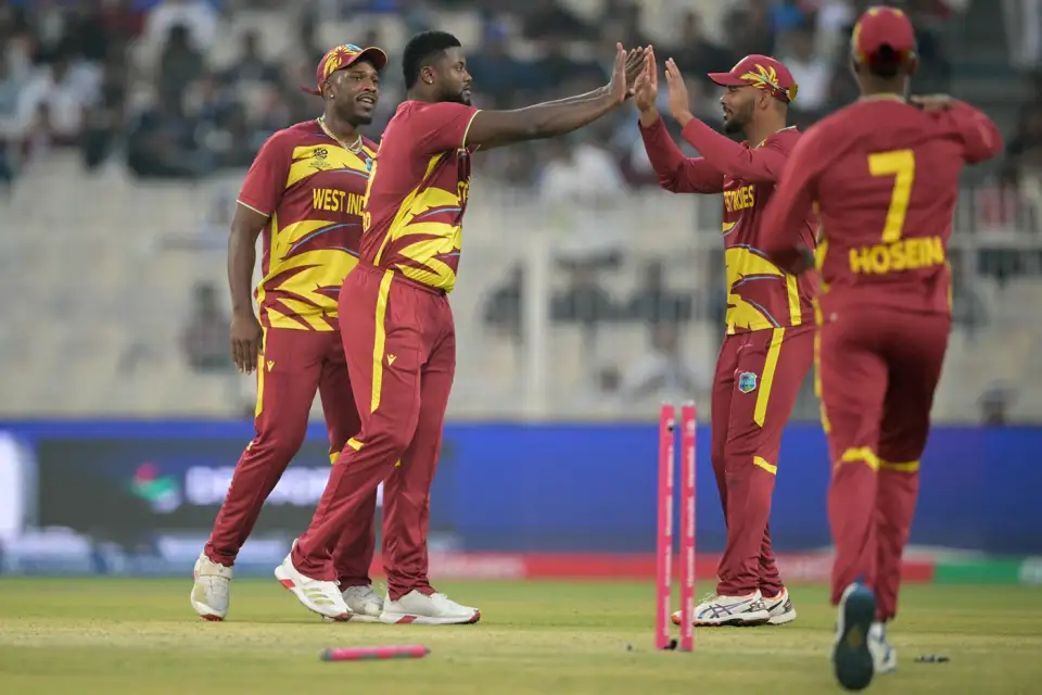 WI Vs SCO , 2nd MATCH, GROUP C , ICC Men's T20 WORLD CUP 2026 : West Indies Claimed A Big Win Against Scotland With Shepherd's Hat-trick .