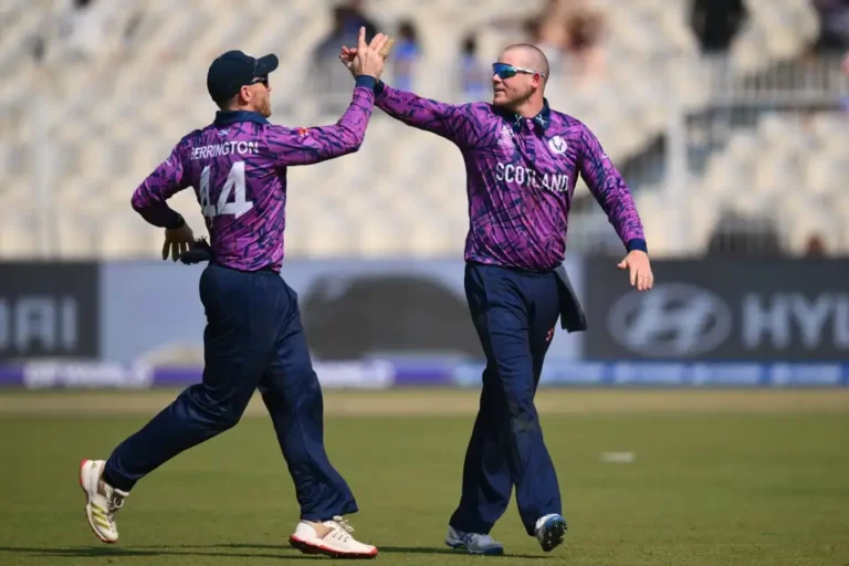 SCO Vs ITA , 7th Match , Group C , ICC Men's T20 World Cup 2026 : Scotland Clinched A Big Win In T20 World Cup .