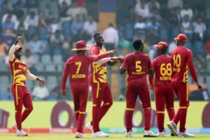 West Indies Enforced Themselves To Super 8 .