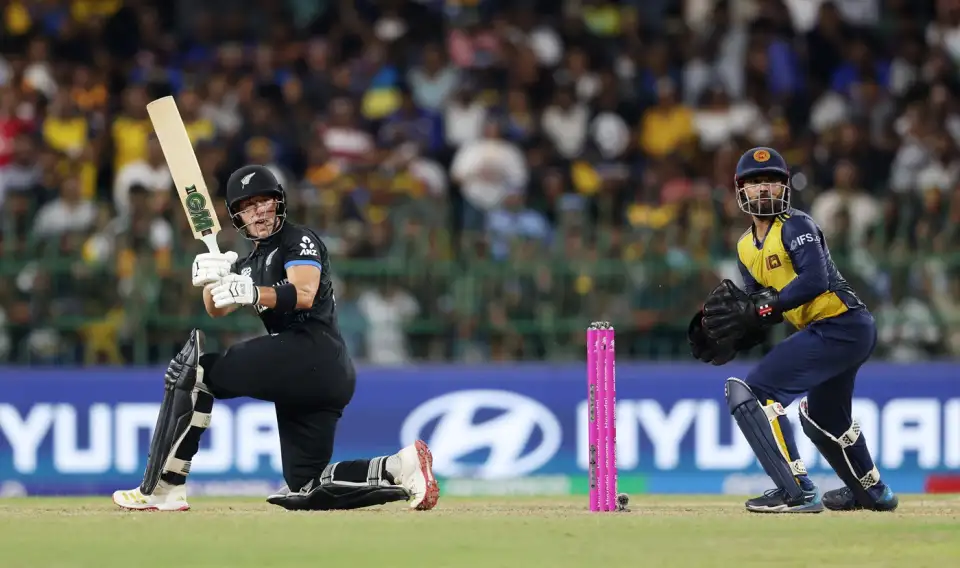 New Zealand Spinners Pushed Sri Lanka Towards the Door Of Elimination .