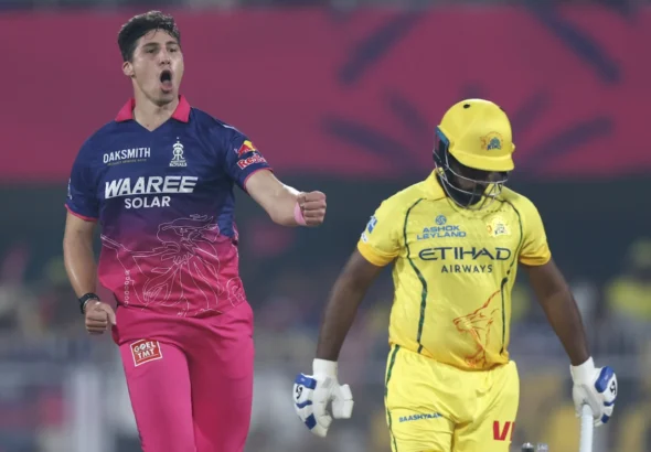 Rajasthan Royals Pushed For A Strong Win Against CSK .
