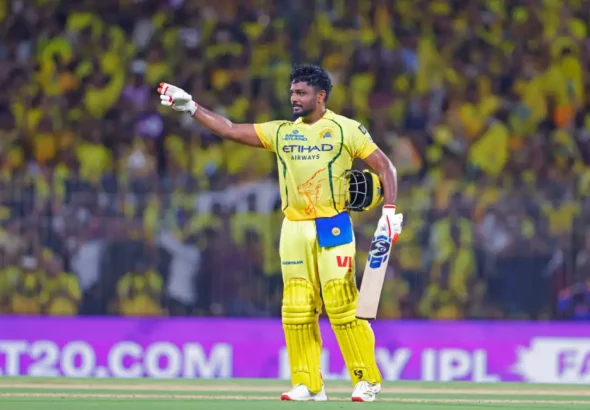 Sanju's Heroic And CSK Bowlers Showed Dominant Cricket To Claim First Win Of This IPL Season .