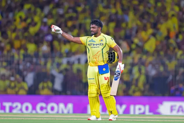 Sanju's Heroic And CSK Bowlers Showed Dominant Cricket To Claim First Win Of This IPL Season .