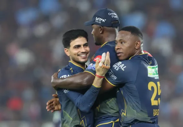 GT Outperforms RCB in all three departments .