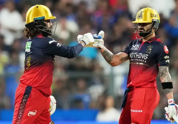Royal Challengers Bengaluru regained winning moments after thrashing Mumbai Indians .