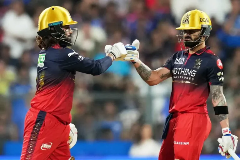 Royal Challengers Bengaluru regained winning moments after thrashing Mumbai Indians .