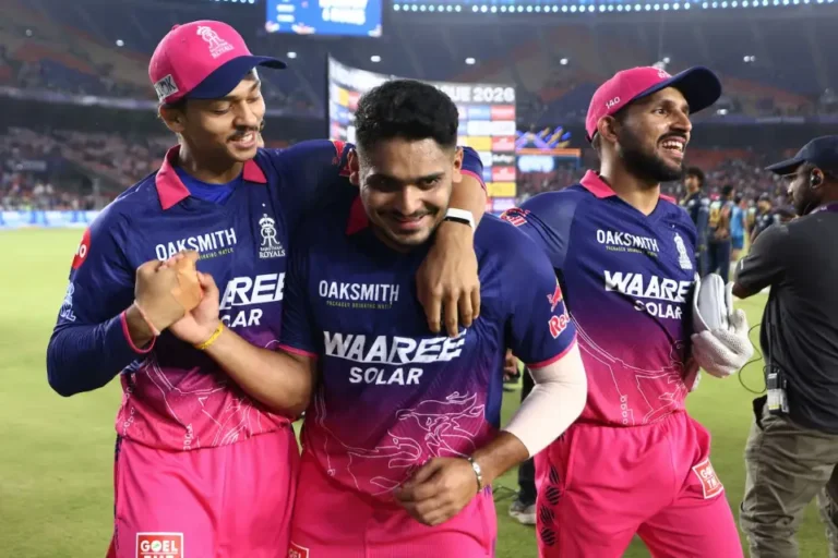 Rajasthan Royals Clinched a Win Over Gujarat Titans in a Close Thriller Game .