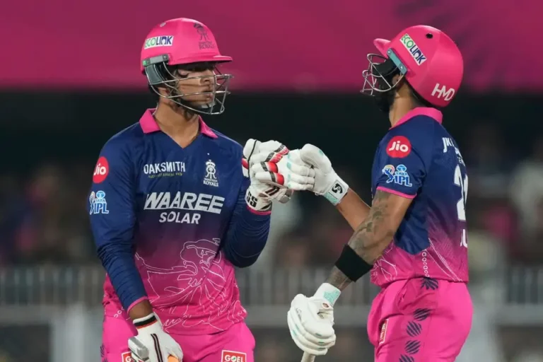 Sooryavanshi and Jurel's Powerful Batting Was Enough to Keep Rajasthan Royals Unbeaten .