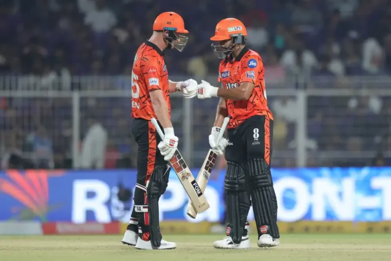 SRH Pulled Out A Big Win Against KKR .