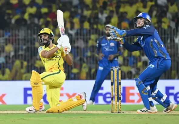Ruturaj and Karthik's Classic Batting Display Helps Defeat Mumbai Indians .
