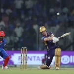 KKR smashes opponents with Allen's century & maintains playoff hopes.