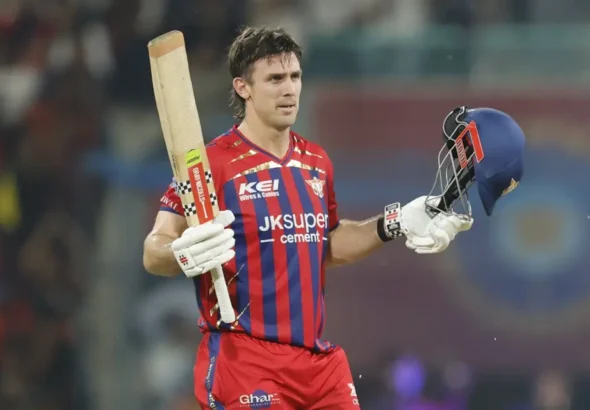 LSG Seals Narrow Victory Over RCB with Marsh's Hundred.