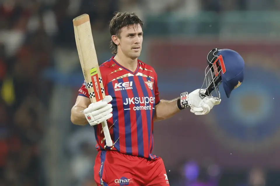 LSG Seals Narrow Victory Over RCB with Marsh's Hundred.