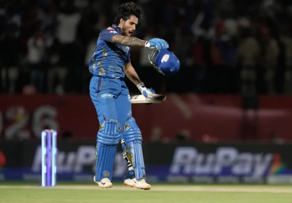 Tilak and Shardul clinch a well-chased victory as Punjab Kings suffer their fifth consecutive loss .