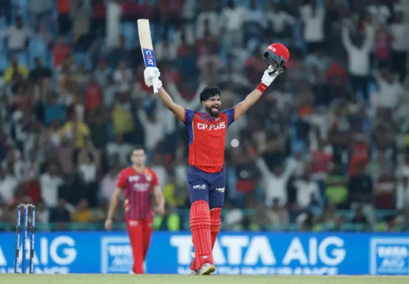 Shreyas ton gives Punjab Kings a boost in playoff qualification.