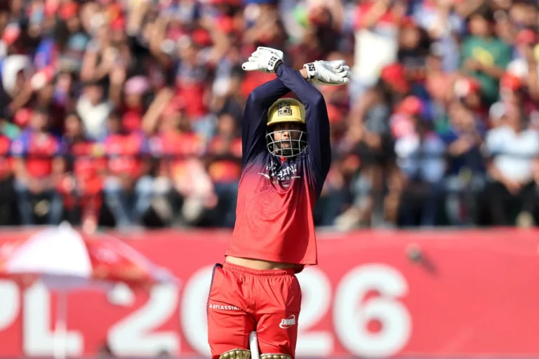 RCB secures playoff qualification with win over Punjab.