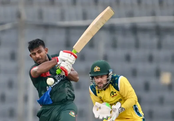 Mosaddek and Rana Contribute to Bangladesh's Victory Over Australia.
