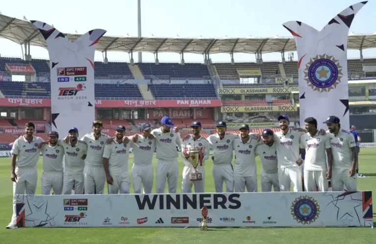 Spinners Help India Secure Historic Innings Win in Test.