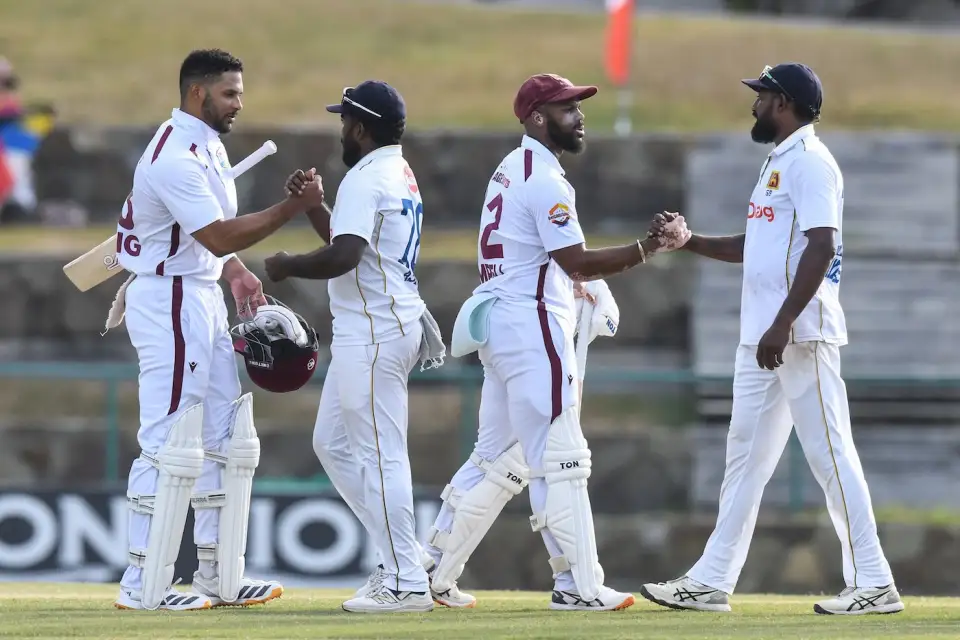 West Indies Celebrate Series Win After Exciting Draw.