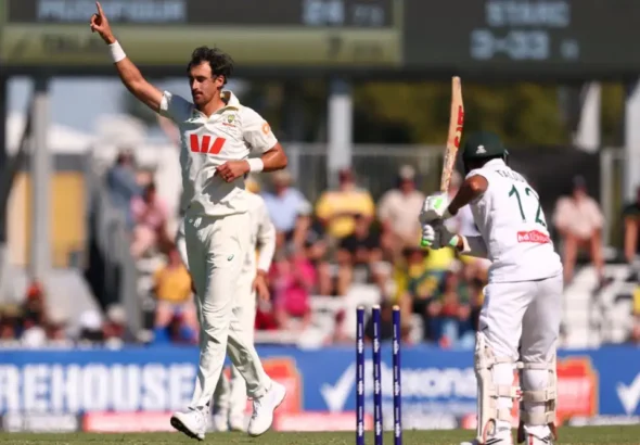 Starc Took 10 Wickets as Australia Blitzed Bangladesh in Just Two Days.